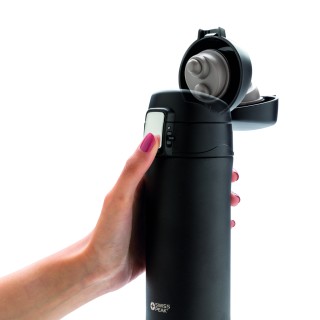 Taza térmica de cobre de 300 ml negra